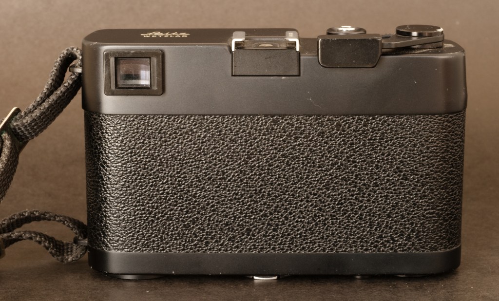 The back of the Leica CL