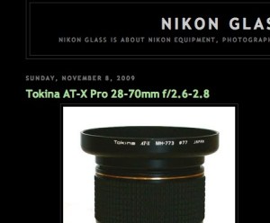 Nikon Glass Blog