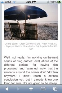 Cameragx iphone page