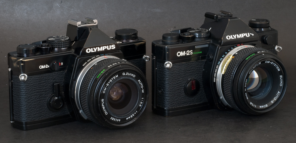 Olympus OM-2s and Olympus OM-2n