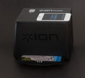 ION iPCS2GO - the iPhone 4 and the 4x6 drawer are in place