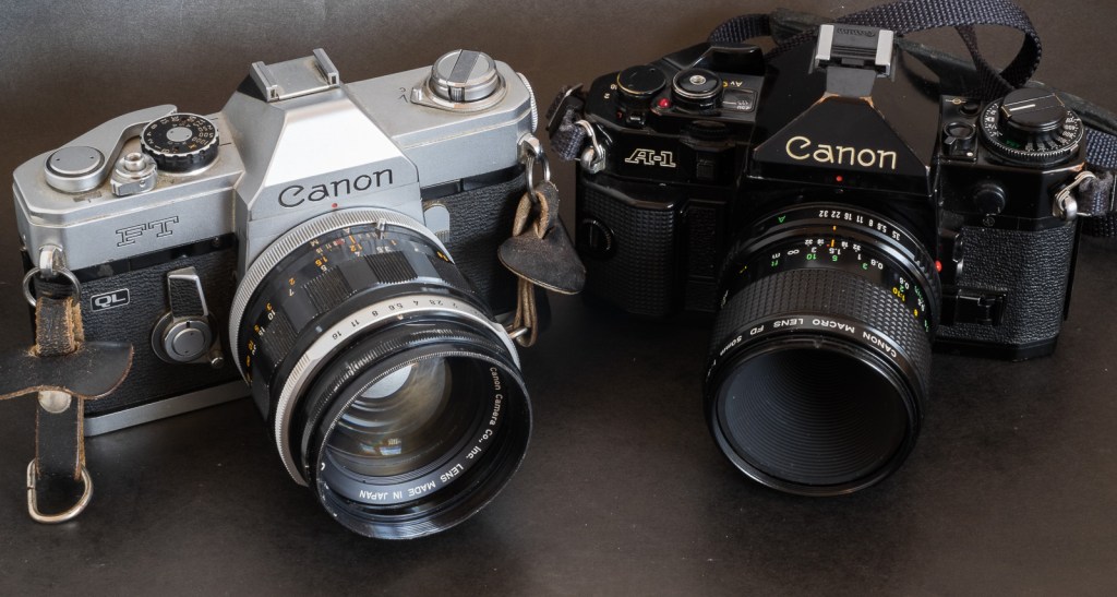 Canon FT/QL and A-1