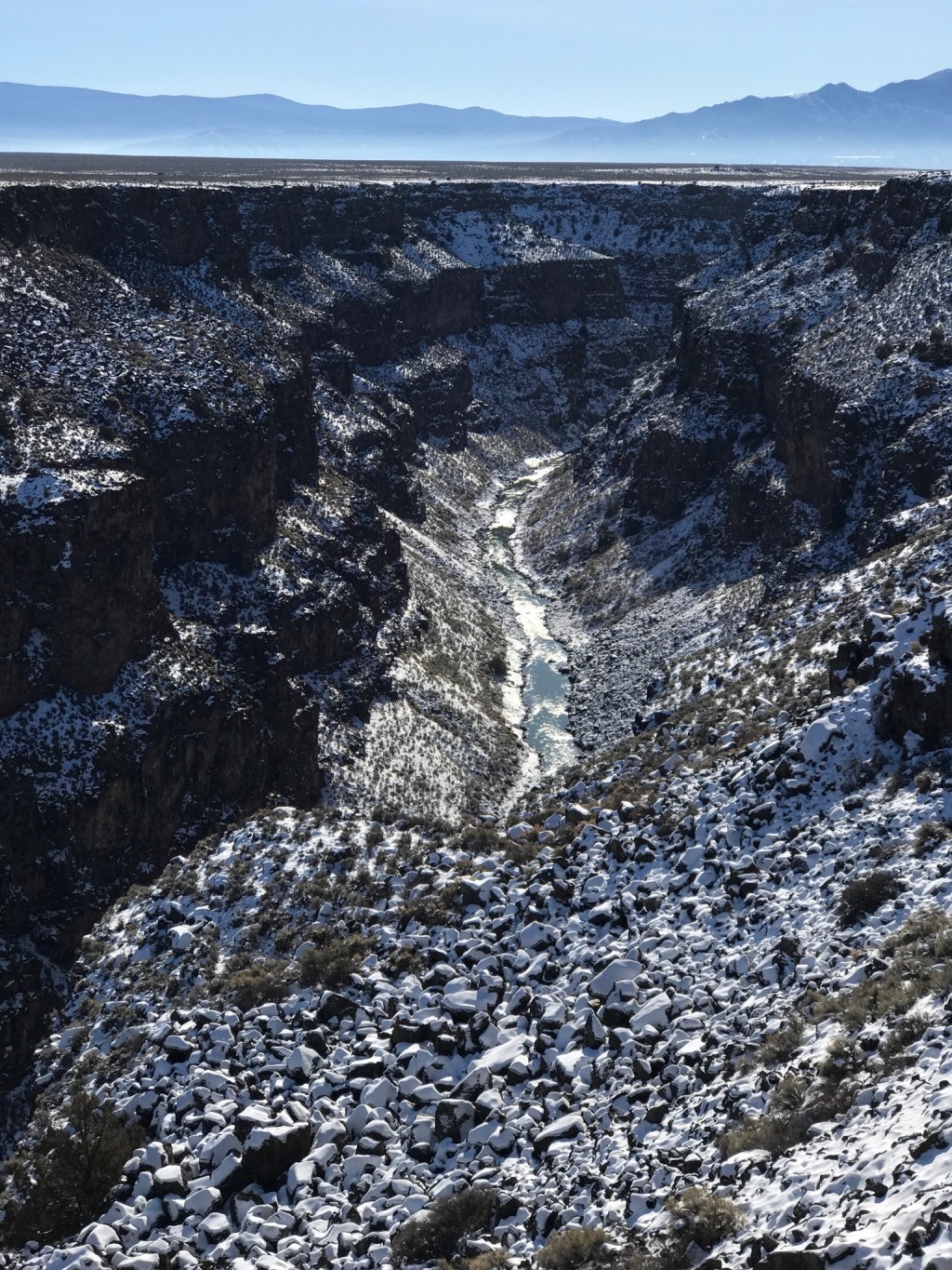 Rio Grande from Taos - iPhone 7 Plus