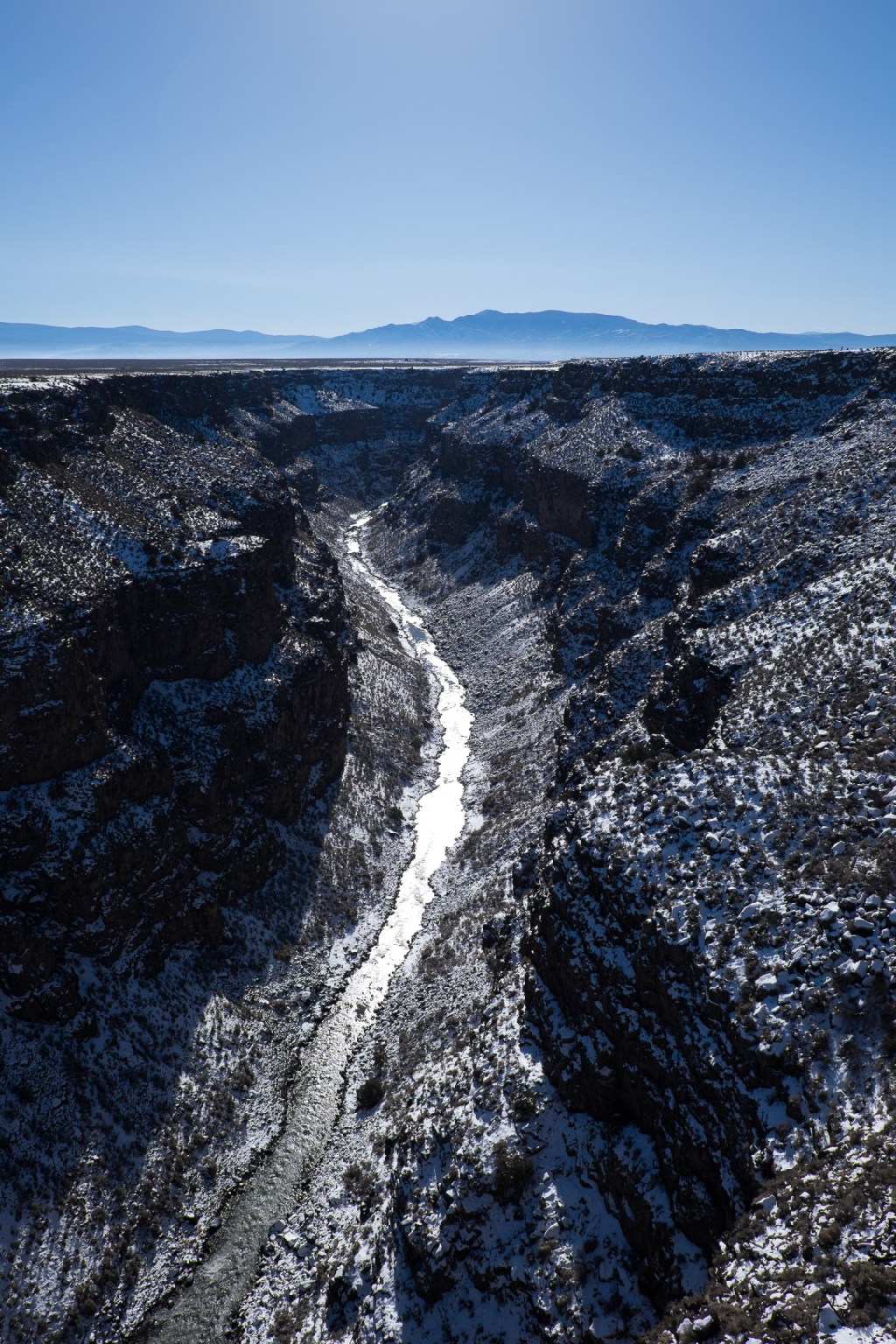 Rio Grande from Taos Bridge - Fujifilm X-T1